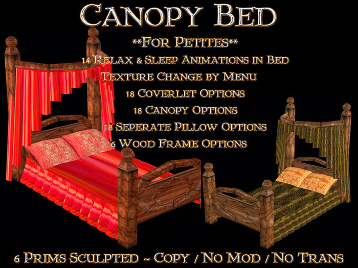 Canopy Bed for Petites