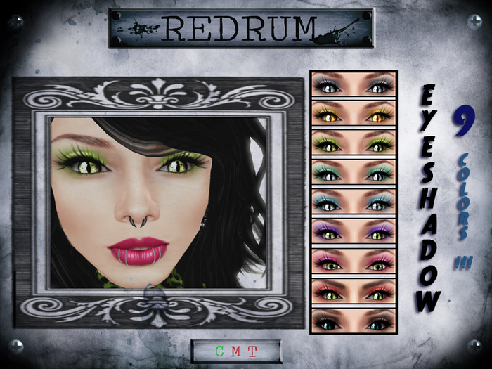 +REDRUM+ EYESHADOWS 9 PACK