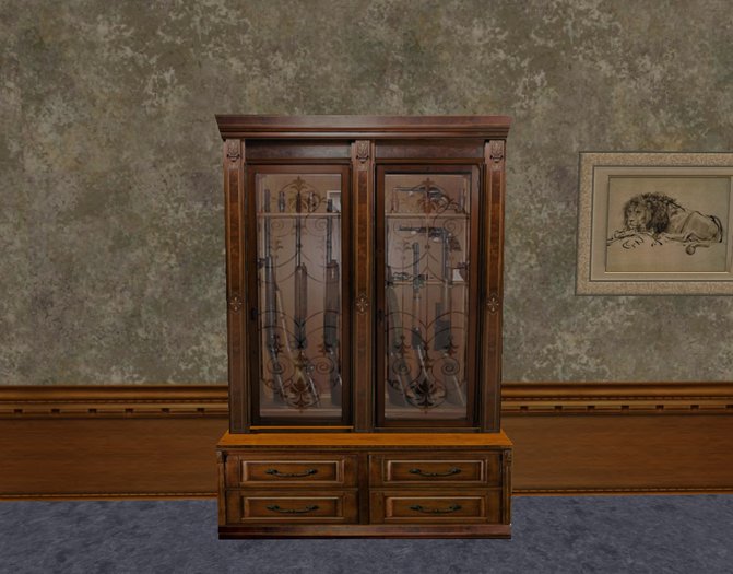 Victorian Gun Cabinet
