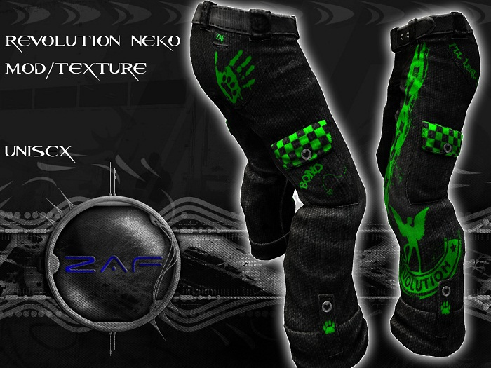 Revolution NEKO Texture Jean - Green
