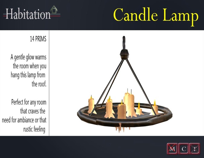 Habitation  - Candle Lamp