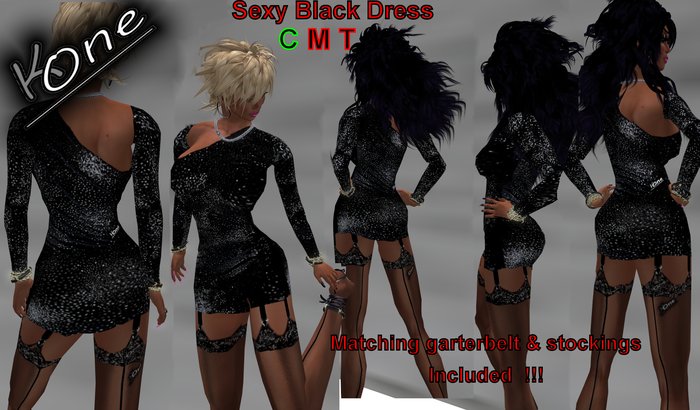 KinkyOne's Dress "NIGHT"