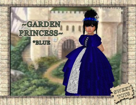 Second Life Marketplace - Garden Princess Blue