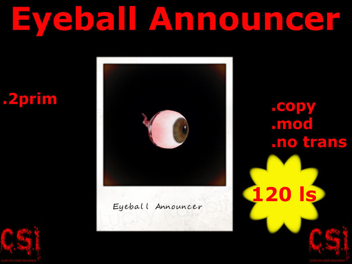 Eyeball Announcer (box)