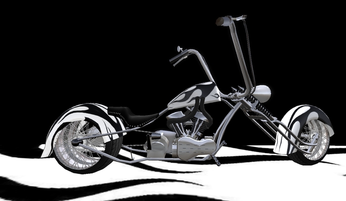 White Flame chopper