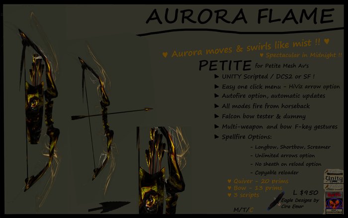 AURORA FLAME - PETITE v2.1