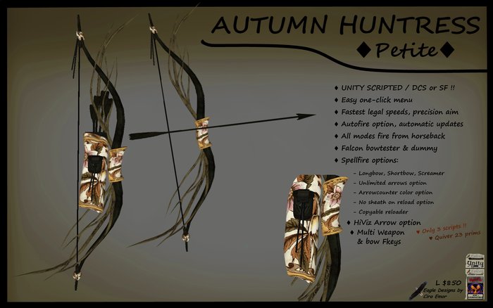 AUTUMN HUNTRESS - PETITE v2.1