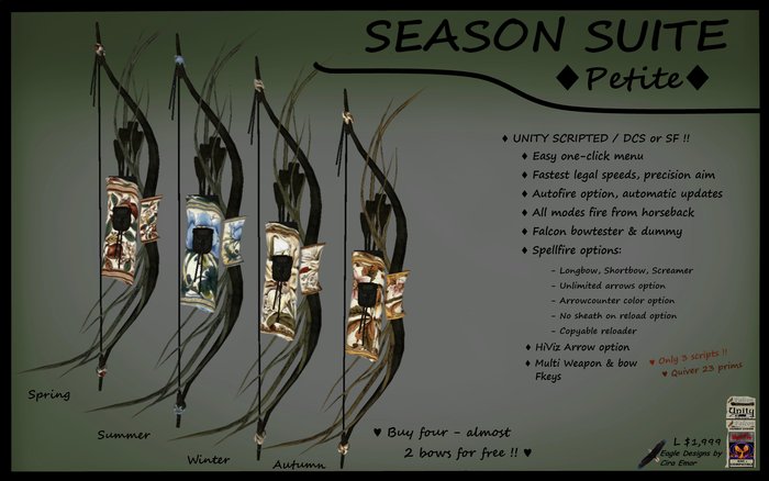 SEASON SUITE Fat Pk - PETITE 