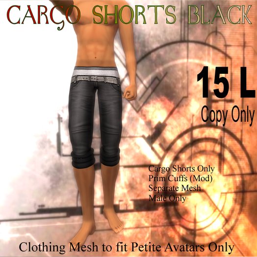 *Pooka's* black shorts