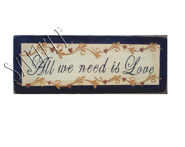 All We Need Is Love