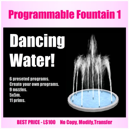 Programmable Fountain 1 (Dancing Fountain)