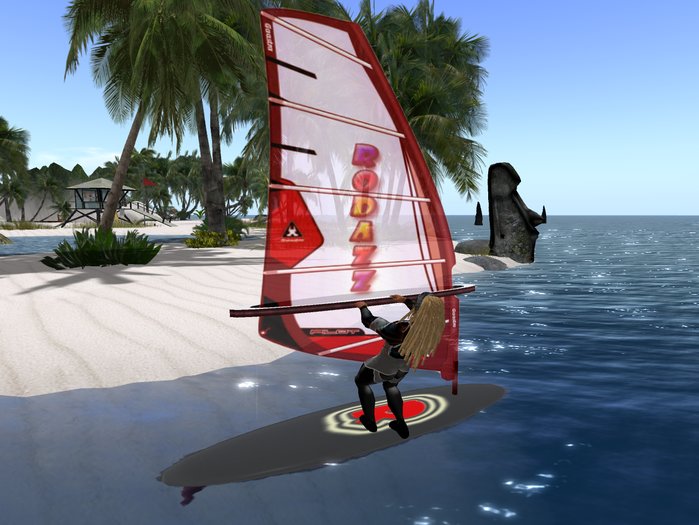 RodAzz Windsurf Board - "Blood"