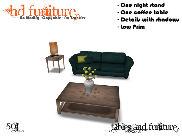 *HD* Tables Brown Wood