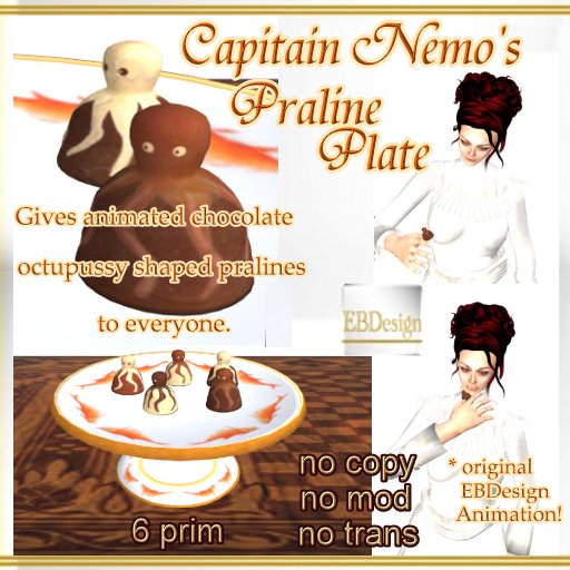 EBDesign - Captian Nemo's Praline Plate - Enjoy!