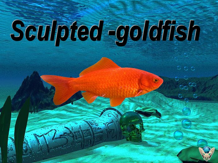Sculpted -goldfish