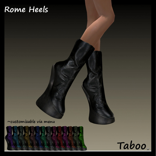 Taboo Rome Heels