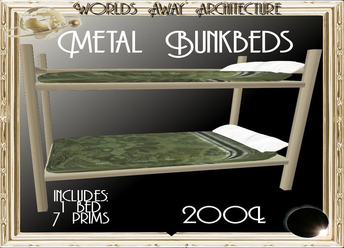 !~WAA~! Metal Bunk Beds