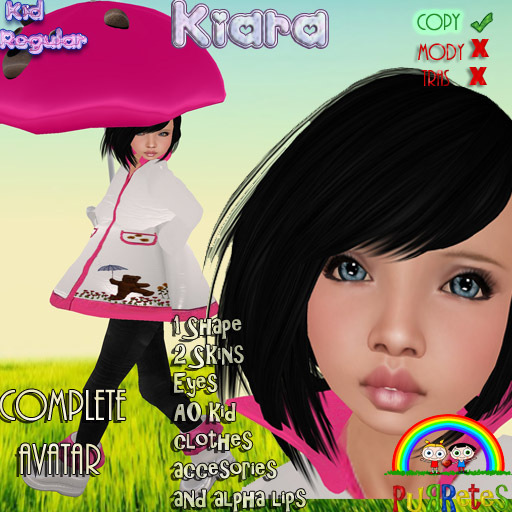 *-*Purretes*-* - Kiara complete avatar KID (wear+touch)