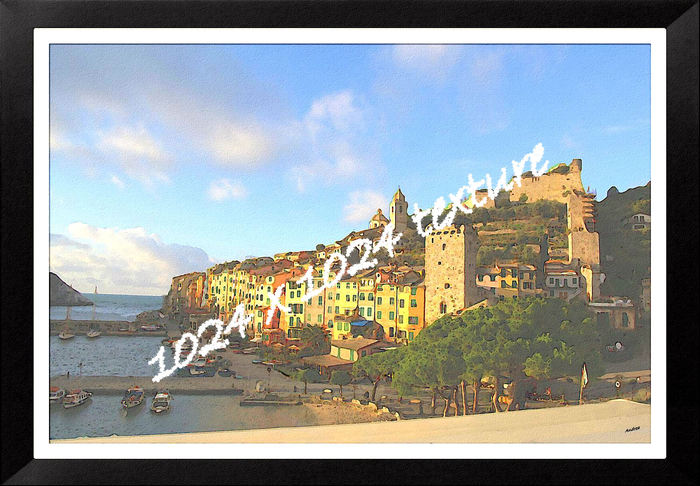 View of Portovenere (Italy)