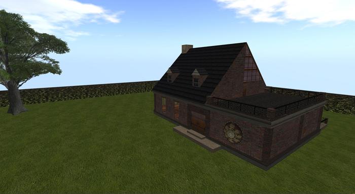 Medium Size Brick house 68prims