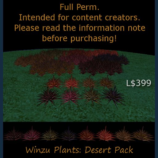 Winzu Plants: Desert Pack