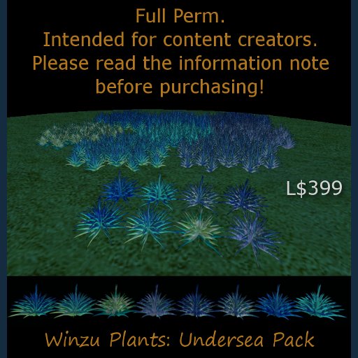 Winzu Plants: Undersea Pack