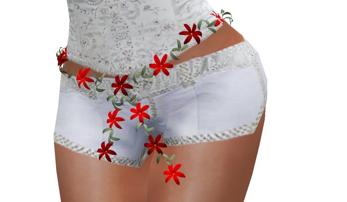 [su] dumping - Wedding Belt DAISY Resize Red