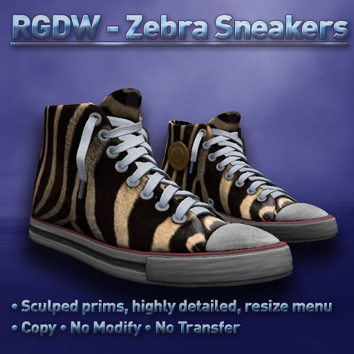 RGDW - Zebra Sneakers