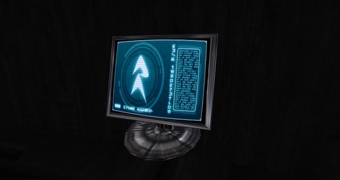 Small Screen Alien (Blue)