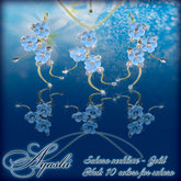 [^.^Ayashi^.^] SakuraGold - jewelry set