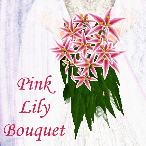 Pink Lily Wedding Bouquet