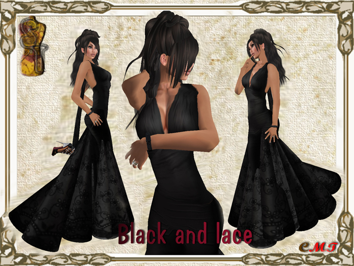 !black and lace