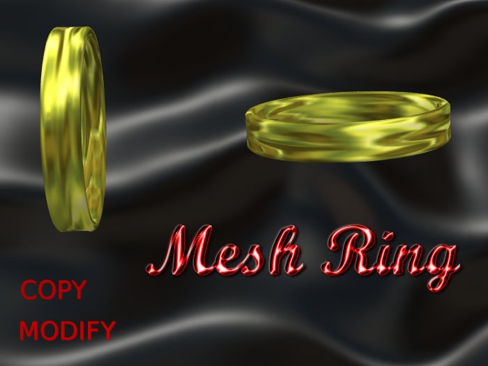 Jupiter Gold Band Mesh Ring