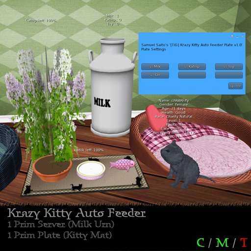 [TiG] Auto Feeder Krazy Kitty v1.0 