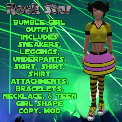 Bumble Girl outfit (BOXED)