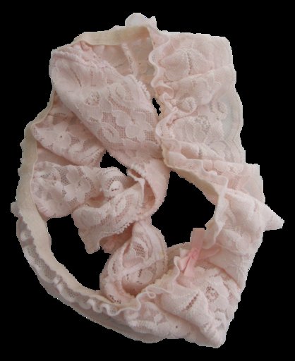Pink frilly undies