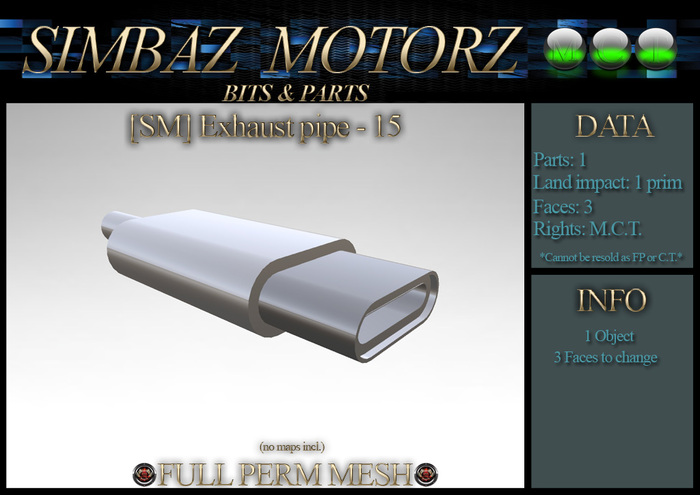 [SM] Exhaust Pipe 15_1p_FP
