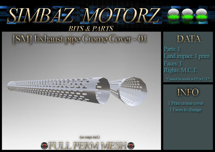 [SM] Pipe Crome Grid_1p_FP