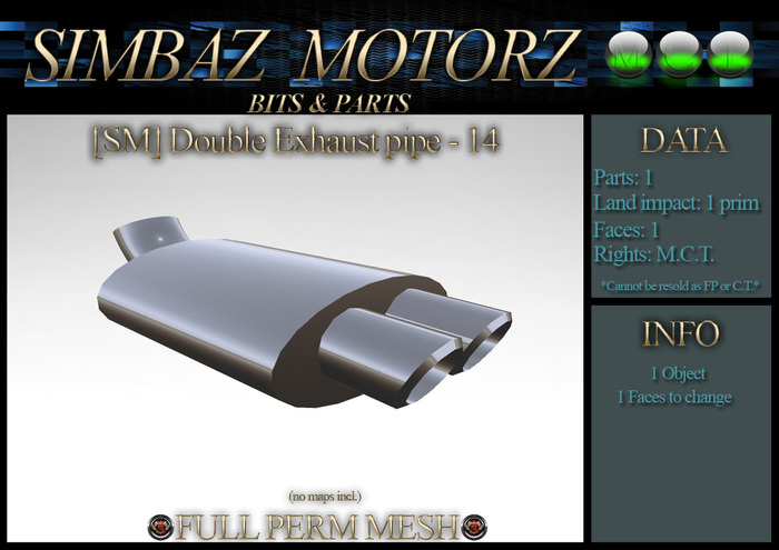[SM] Exhaust Pipe 14_1p_FP