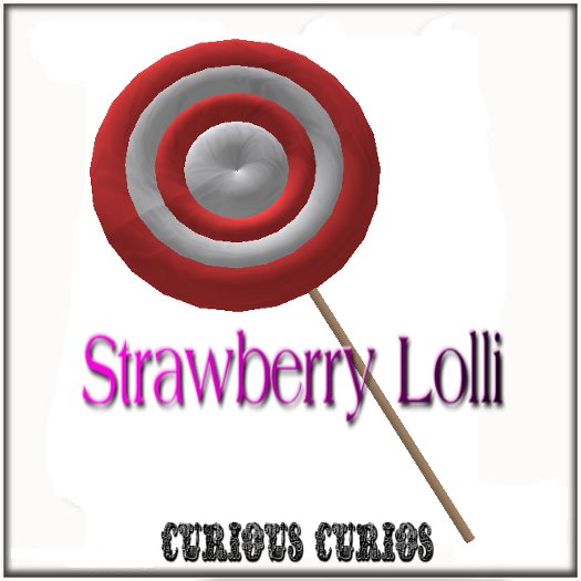 Strawberry Lollipop