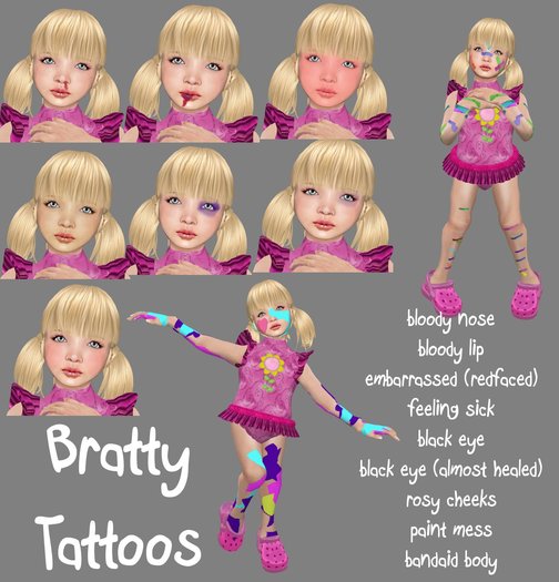 *S* Bratty Tattoos