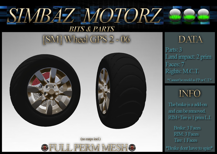 [SM] Wheel6 GPS2-2p-FP