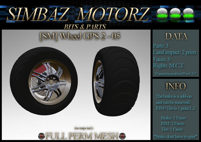 [SM] Wheel5 GPS2-2p-FP