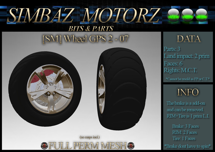 [SM] Wheel7 GPS2-2p-FP