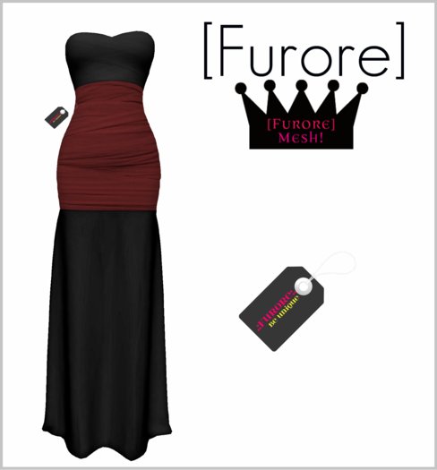 [Furore] Mesh Grown *Black and Red*