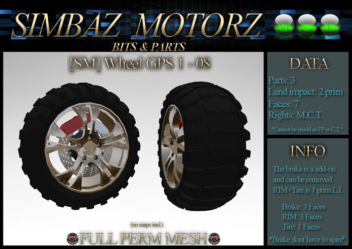 [SM] Wheel8 GPS1-2p-FP