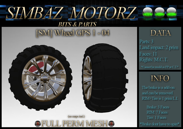 [SM] Wheel4 GPS1-2p-FP