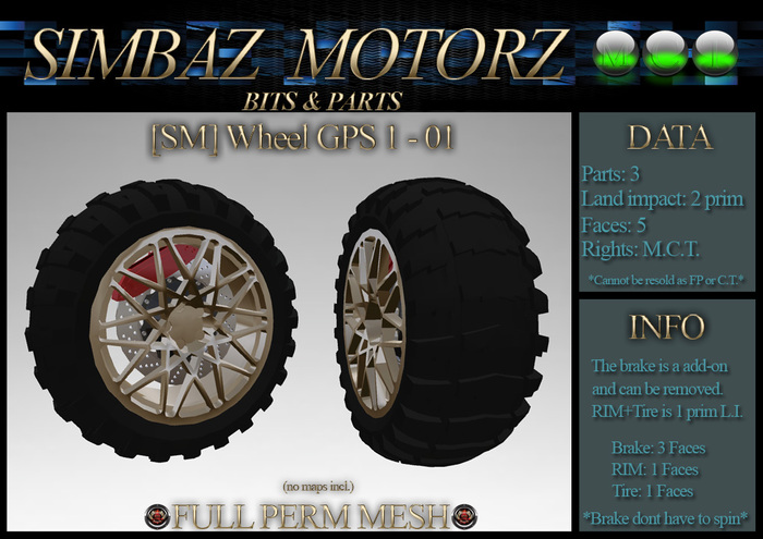 [SM] Wheel1 GPS1-2p-FP