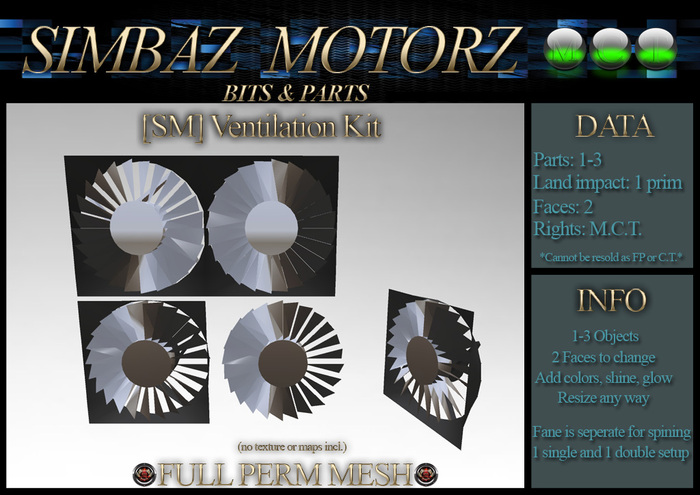 [SM] [SM] Ventilation Kit - FP