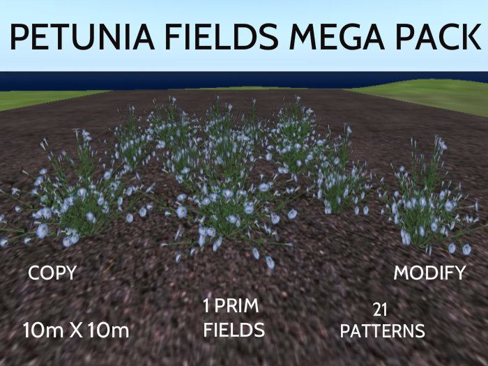Petunia Fields Mega Pack